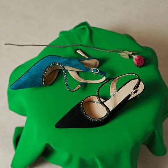 Sapato Salto Alto Feminino De Bico Fino - Amalfi Florelle
