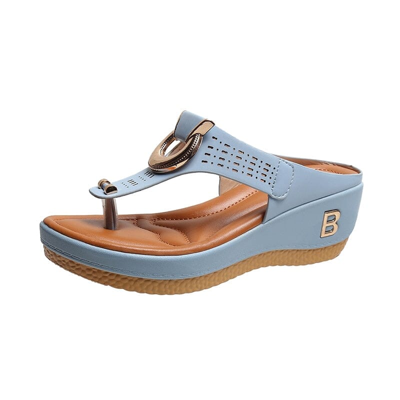 Sandália Ortopédica Belinda 10000583 Florelle Azul 33