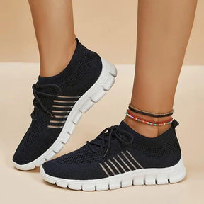 Tênis Feminino Anatômico - Comfort Florelle Preto 33 