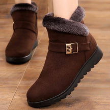 Bota de Camurça - Edição de Inverno Bota de Camurça Santinni Florelle Marrom 34 