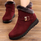 Bota de Camurça - Edição de Inverno Bota de Camurça Santinni Florelle Vinho 34 
