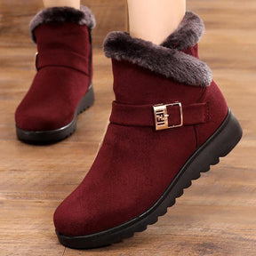 Bota de Camurça - Edição de Inverno Bota de Camurça Santinni Florelle Vinho 34 